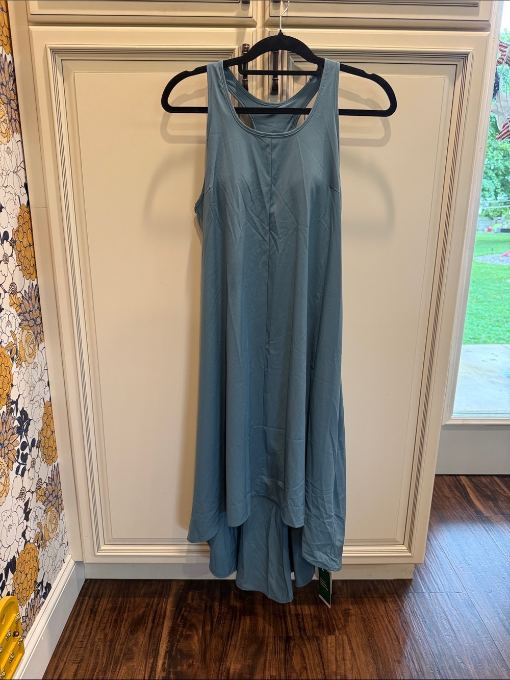 Breezeful™ RacerPocket High Low Flowy Midi Quick Dry Casual Dress